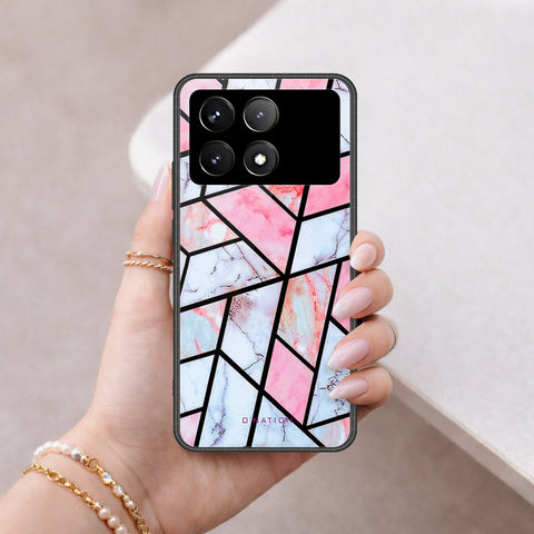 Xiaomi Poco X6 Pro Cover - O'Nation Shades of Marble Series - HQ Ultra Shine Premium Infinity Glass Soft Silicon Borders Case