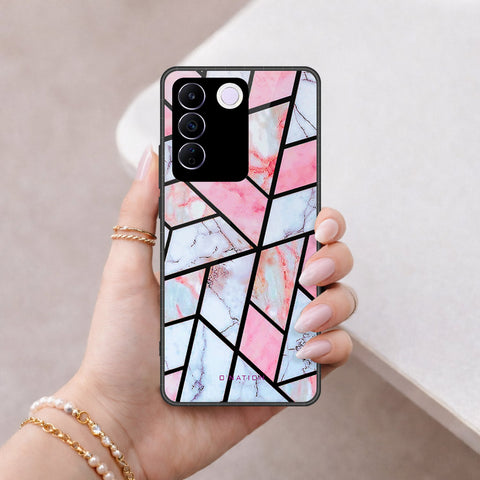 Vivo S16e Cover - O'Nation Shades of Marble Series - HQ Ultra Shine Premium Infinity Glass Soft Silicon Borders Case