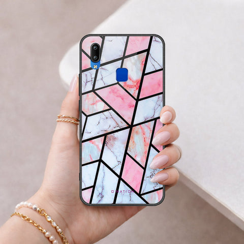 Vivo Y91i Cover - O'Nation Shades of Marble Series - HQ Ultra Shine Premium Infinity Glass Soft Silicon Borders Case