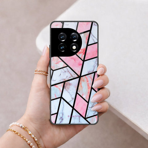OnePlus Ace 2 Pro Cover - O'Nation Shades of Marble Series - HQ Ultra Shine Premium Infinity Glass Soft Silicon Borders Case