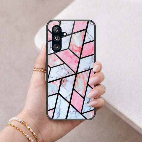 Samsung Galaxy A57 Cover - O'Nation Shades of Marble Series - HQ Ultra Shine Premium Infinity Glass Soft Silicon Borders Case
