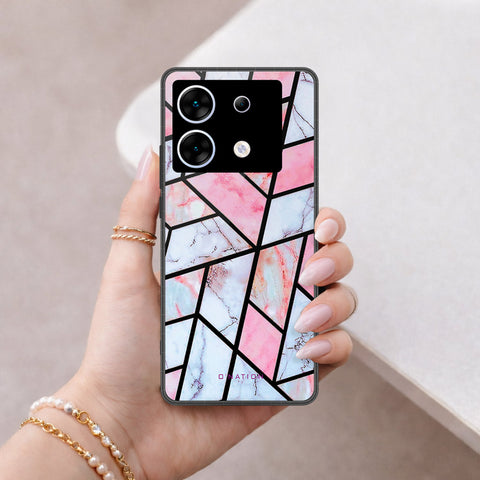Infinix Zero 30 5G Cover - O'Nation Shades of Marble Series - HQ Ultra Shine Premium Infinity Glass Soft Silicon Borders Case