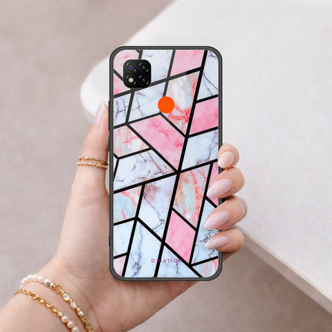 Xiaomi Poco C31 Cover - O'Nation Shades of Marble Series - HQ Ultra Shine Premium Infinity Glass Soft Silicon Borders Case