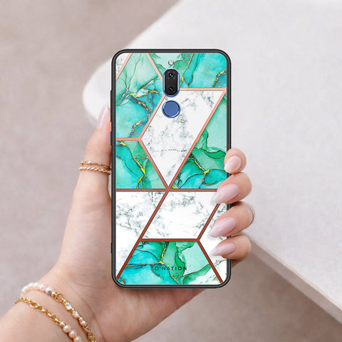 Huawei Mate 10 Lite Cover - O'Nation Shades of Marble Series - HQ Ultra Shine Premium Infinity Glass Soft Silicon Borders Case