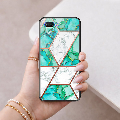 Huawei Honor 10 Cover - O'Nation Shades of Marble Series - HQ Ultra Shine Premium Infinity Glass Soft Silicon Borders Case