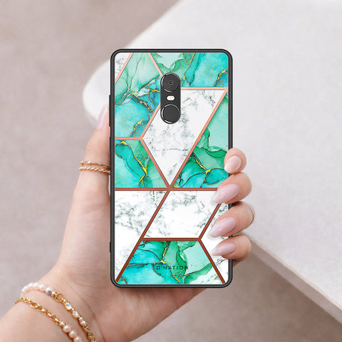Xiaomi Redmi Note 4 / 4X Cover - O'Nation Shades of Marble Series - HQ Ultra Shine Premium Infinity Glass Soft Silicon Borders Case