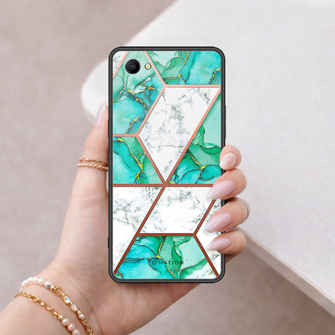 Oppo A3 Cover - O'Nation Shades of Marble Series - HQ Ultra Shine Premium Infinity Glass Soft Silicon Borders Case