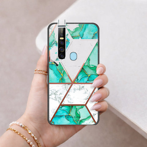 Tecno Camon 15 Pro Cover - O'Nation Shades of Marble Series - HQ Ultra Shine Premium Infinity Glass Soft Silicon Borders Case
