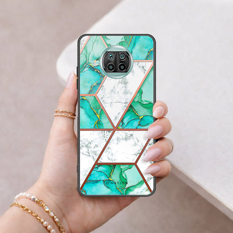 Xiaomi Redmi Note 9 Pro 5G Cover - O'Nation Shades of Marble Series - HQ Ultra Shine Premium Infinity Glass Soft Silicon Borders Case