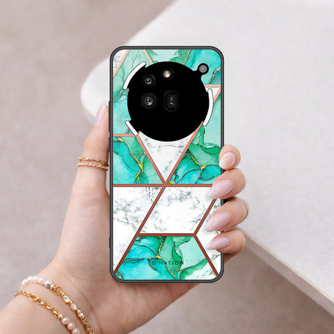 Nothing Phone 3a Pro Cover - O'Nation Shades of Marble Series - HQ Ultra Shine Premium Infinity Glass Soft Silicon Borders Case