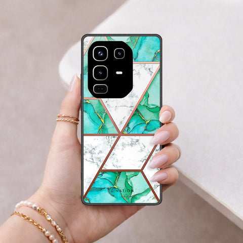 Infinix Note 50 Pro 4G Cover - O'Nation Shades of Marble Series - HQ Ultra Shine Premium Infinity Glass Soft Silicon Borders Case