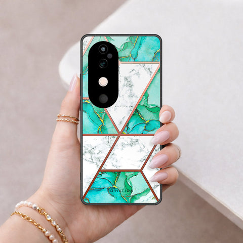 Vivo S19 Cover - O'Nation Shades of Marble Series - HQ Ultra Shine Premium Infinity Glass Soft Silicon Borders Case