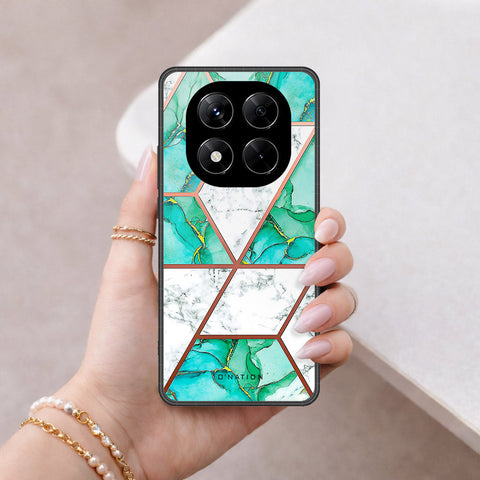 Xiaomi Redmi Note 14 Pro 4G Cover - O'Nation Shades of Marble Series - HQ Ultra Shine Premium Infinity Glass Soft Silicon Borders Case