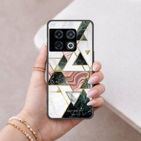 OnePlus 10 Pro Cover - O'Nation Shades of Marble Series - HQ Ultra Shine Premium Infinity Glass Soft Silicon Borders Case