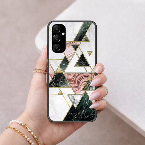 Samsung Galaxy A05s Cover - O'Nation Shades of Marble Series - HQ Ultra Shine Premium Infinity Glass Soft Silicon Borders Case