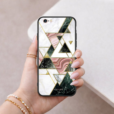 iPhone 6S / 6 Cover - O'Nation Shades of Marble Series - HQ Ultra Shine Premium Infinity Glass Soft Silicon Borders Case