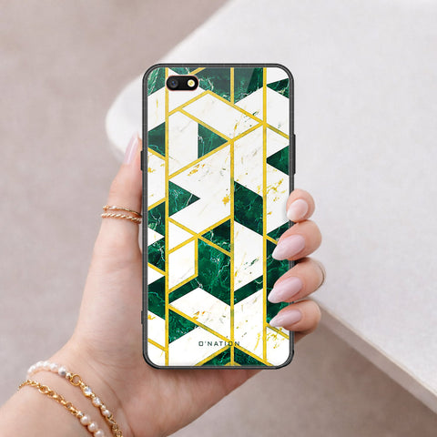 Oppo F3 Cover - O'Nation Shades of Marble Series - HQ Ultra Shine Premium Infinity Glass Soft Silicon Borders Case