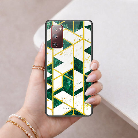 Samsung Galaxy S20 FE Cover - O'Nation Shades of Marble Series - HQ Ultra Shine Premium Infinity Glass Soft Silicon Borders Case