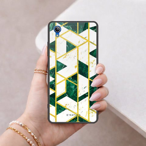 Vivo Y1s Cover - O'Nation Shades of Marble Series - HQ Ultra Shine Premium Infinity Glass Soft Silicon Borders Case