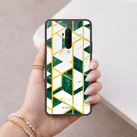 OnePlus 7T Pro Cover - O'Nation Shades of Marble Series - HQ Ultra Shine Premium Infinity Glass Soft Silicon Borders Case