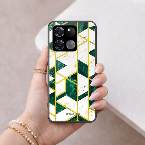 OnePlus Ace Racing Cover - O'Nation Shades of Marble Series - HQ Ultra Shine Premium Infinity Glass Soft Silicon Borders Case