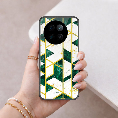 Vivo X90 Pro Cover - O'Nation Shades of Marble Series - HQ Ultra Shine Premium Infinity Glass Soft Silicon Borders Case