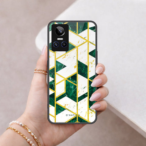 Realme GT Neo 3 Cover - O'Nation Shades of Marble Series - HQ Ultra Shine Premium Infinity Glass Soft Silicon Borders Case