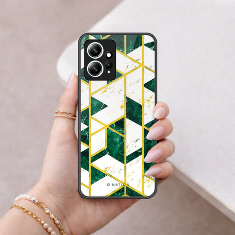 Xiaomi Redmi Note 12 4G Cover - O'Nation Shades of Marble Series - HQ Ultra Shine Premium Infinity Glass Soft Silicon Borders Case