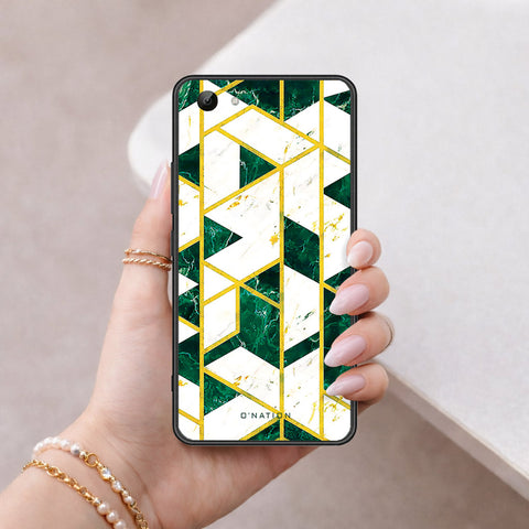 Vivo Y81 Cover - O'Nation Shades of Marble Series - HQ Ultra Shine Premium Infinity Glass Soft Silicon Borders Case