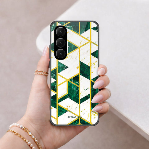 Infinix Hot 60i 4G Cover - O'Nation Shades of Marble Series - HQ Ultra Shine Premium Infinity Glass Soft Silicon Borders Case