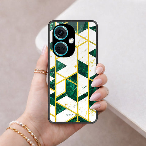 OnePlus Nord N30 Cover - O'Nation Shades of Marble Series - HQ Ultra Shine Premium Infinity Glass Soft Silicon Borders Case