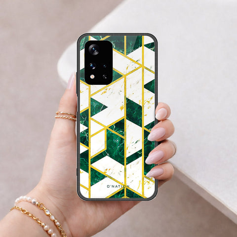 Xiaomi Redmi Note 11 5G Cover - O'Nation Shades of Marble Series - HQ Ultra Shine Premium Infinity Glass Soft Silicon Borders Case
