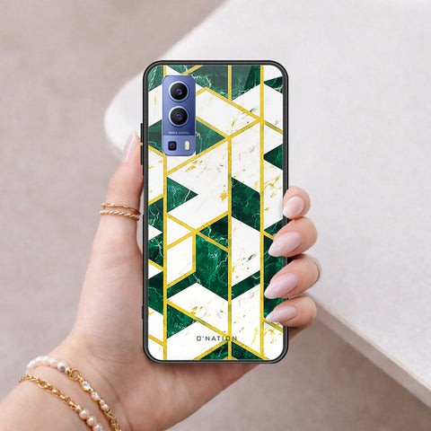 Vivo Y52 5G Cover - O'Nation Shades of Marble Series - HQ Ultra Shine Premium Infinity Glass Soft Silicon Borders Case