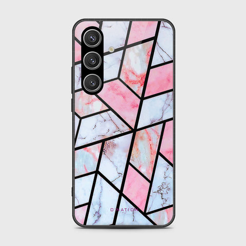 Samsung Galaxy S25 FE Cover- O'Nation Shades of Marble Series - HQ Ultra Shine Premium Infinity Glass Soft Silicon Borders Case