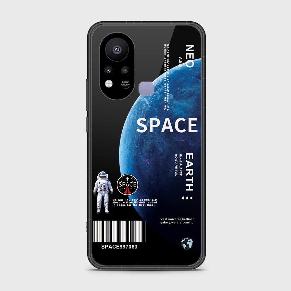 Infinix Hot 11s NFC Cover - Limitless Series - D39 - HQ Ultra Shine Premium Infinity Glass Soft Silicon Borders Case ( Fast Delivery )