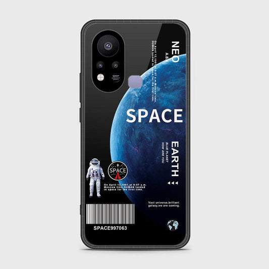 Infinix Hot 11s NFC Cover - Limitless Series - D39 - HQ Ultra Shine Premium Infinity Glass Soft Silicon Borders Case ( Fast Delivery )