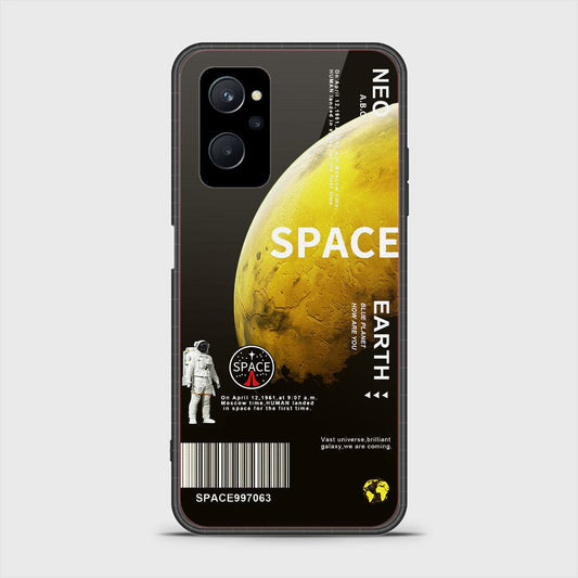 Realme 9i Cover - Limitless Series - D372 - HQ Ultra Shine Premium Infinity Glass Soft Silicon Borders Case ( Fast Delivery )