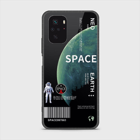 Xiaomi Redmi Note 10S Cover - Limitless Series - HQ Ultra Shine Premium Infinity Glass Soft Silicon Borders Case (Fast Delivery)