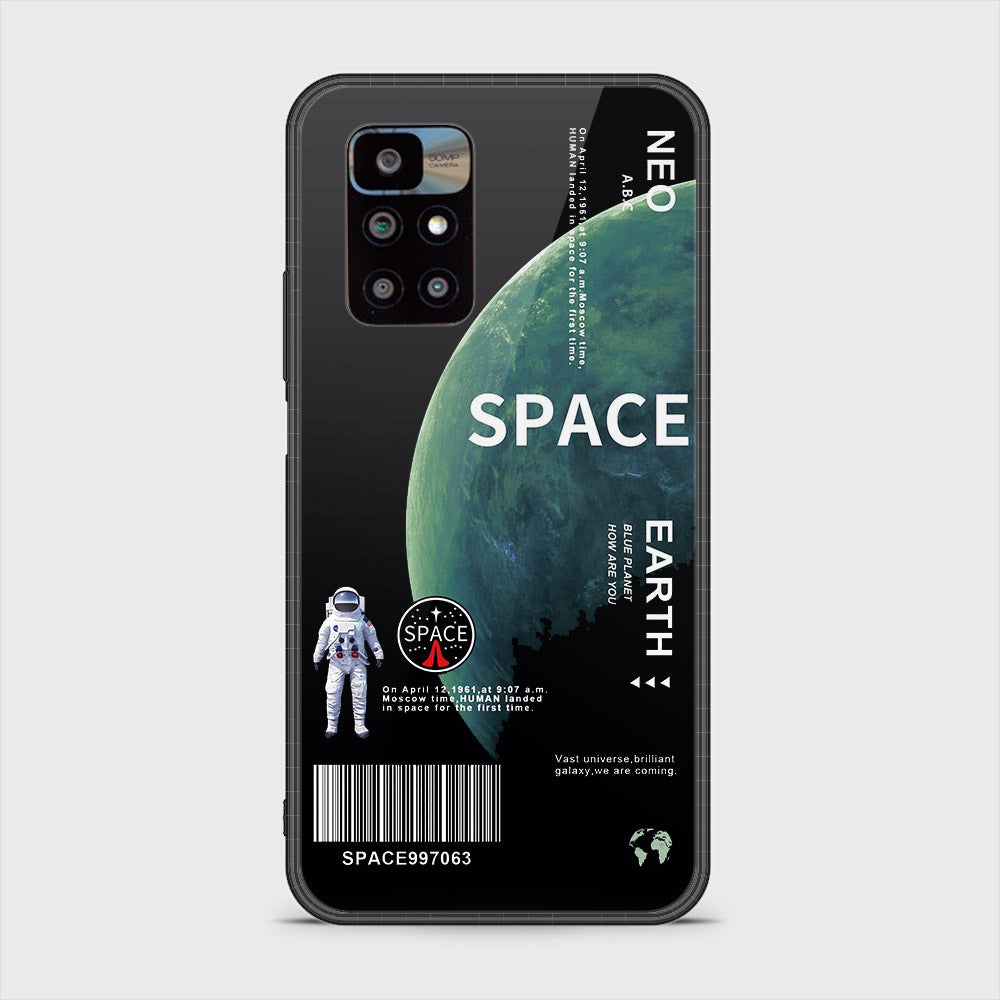 Xiaomi Redmi 10 Cover - Limitless Series - HQ Ultra Shine Premium Infinity Glass Soft Silicon Borders Case(Fast Delivery)