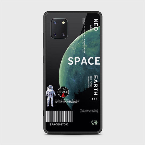 Samsung Galaxy Note 10 Lite Cover - Limitless Series - D31- HQ Ultra Shine Premium Infinity Glass Soft Silicon Borders Case ( Fast Delivery )