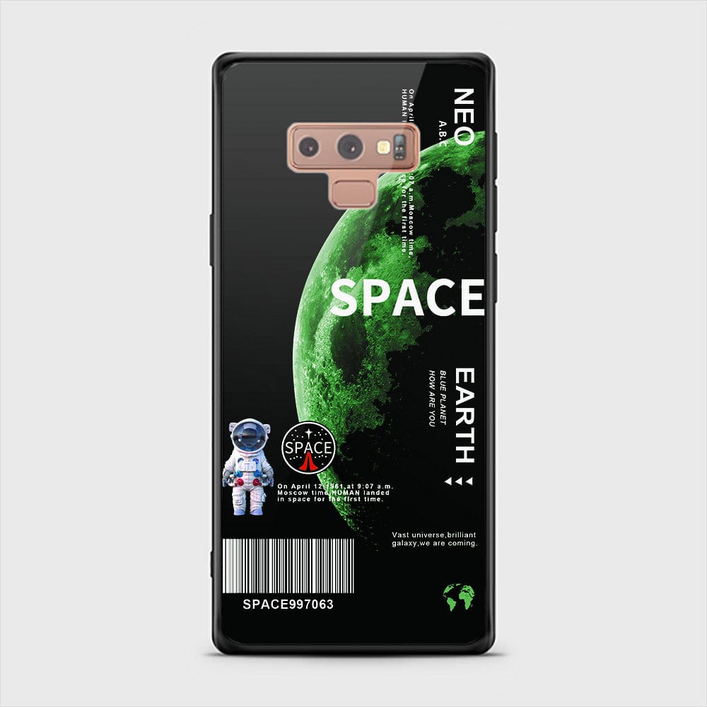 Samsung Galaxy Note 9 Cover - Limitless Series - HQ Ultra Shine Premium Infinity Glass Soft Silicon Borders Case (Fast Delivery)