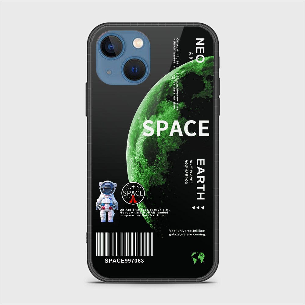 iPhone 13 Cover - Limitless Series - HQ Ultra Shine Premium Infinity Glass Soft Silicon Borders Case (Fast Delivery)