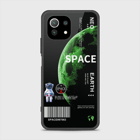 Xiaomi Mi 11 Lite Cover - Limitless Series - HQ Ultra Shine Premium Infinity Glass Soft Silicon Borders Case (Fast Delivery) (SU)