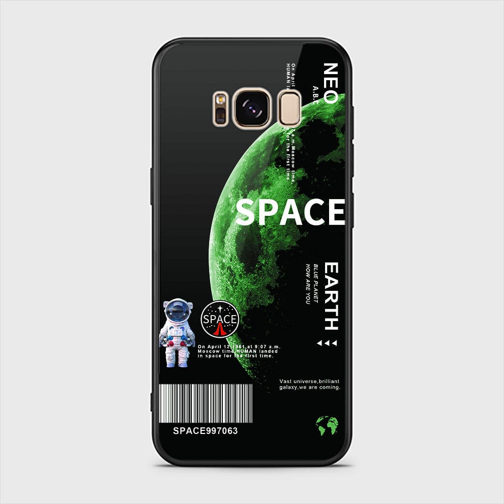 Samsung Galaxy S8 Plus Cover - Limitless Series - HQ Ultra Shine Premium Infinity Glass Soft Silicon Borders Case (Fast Delivery)