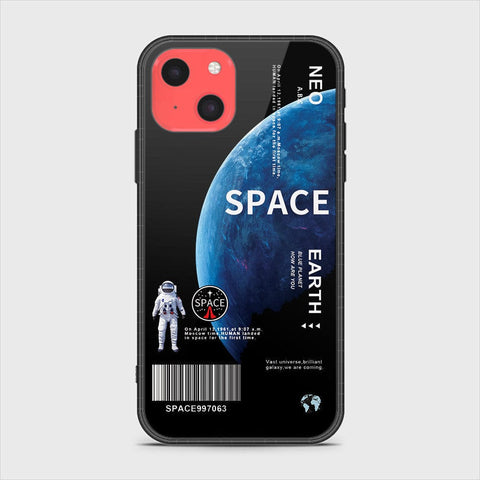iPhone 13 Mini Cover - Limitless Series - D9 - HQ Ultra Shine Premium Infinity Glass Soft Silicon Borders Case ( Fast Delivery )