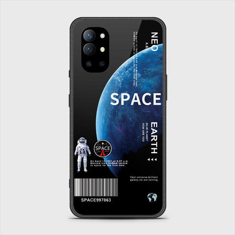 OnePlus 9R Cover - Limitless Series - HQ Ultra Shine Premium Infinity Glass Soft Silicon Borders Case (Fast Delivery)