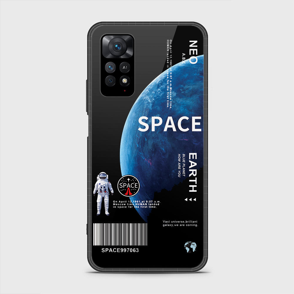 Xiaomi Redmi Note 11 Cover - Limitless Series - HQ Ultra Shine Premium Infinity Glass Soft Silicon Borders Case (Fast Delivery)