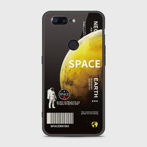 OnePlus 5T Cover - Limitless Series - HQ Ultra Shine Premium Infinity Glass Soft Silicon Borders Case ( Fast Delivery )