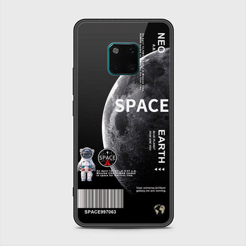 Huawei Mate 20 Pro Cover - Limitless Series - D27 - HQ Ultra Shine Premium Infinity Glass Soft Silicon Borders Case ( Fast Delivery )