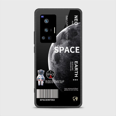 Vivo X70 Pro Cover - Limitless Series - D22 -  HQ Ultra Shine Premium Infinity Glass Soft Silicon Borders Case ( Fast Delivery )